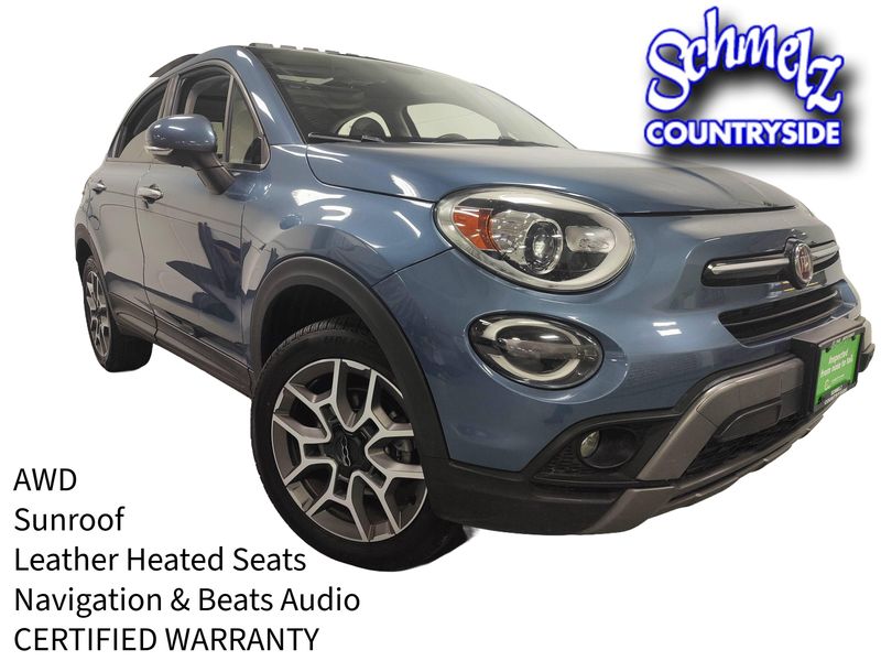 Used 2020 Fiat 500X Trekking AWD w/Sunroof/NavImage 1