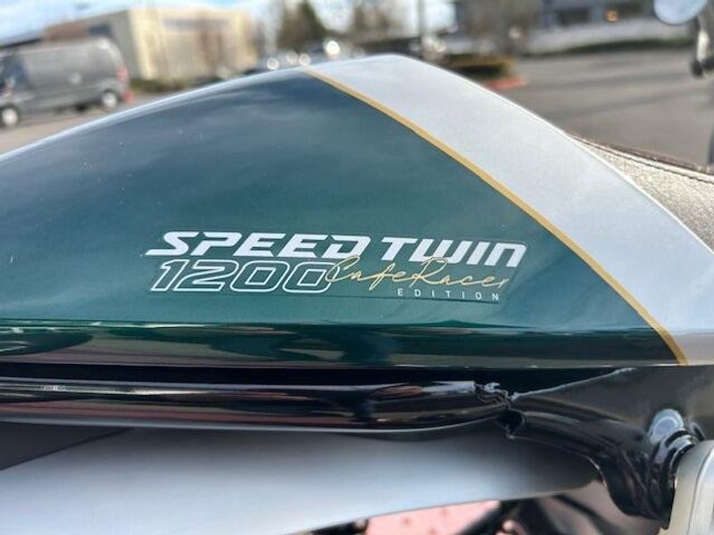 New 2027 Triumph SPEED TWIN 1200 CAFE RACER 