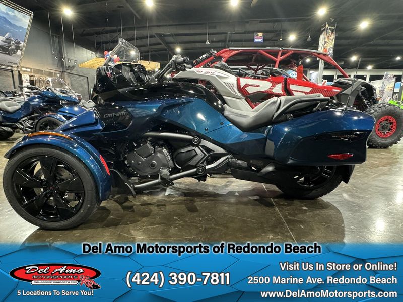 2023 Can-Am H8PF  in a PETROL METALLIC / DARK exterior color. Del Amo Motorsports of Redondo Beach (424) 304-1660 delamomotorsports.com 