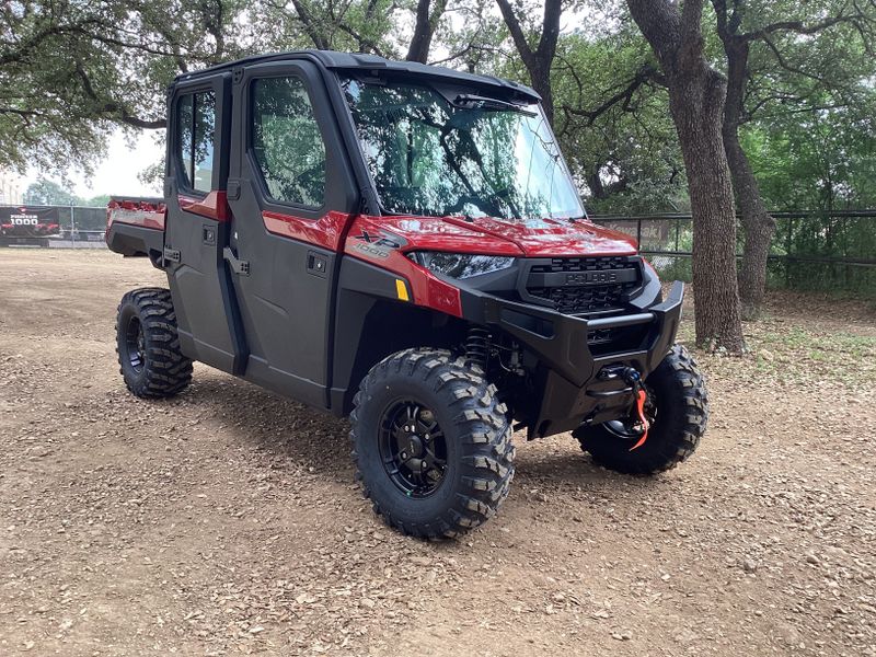 2025 Polaris RANGER CREW XP 1000 PREMIUM  SUNSET REDImage 5