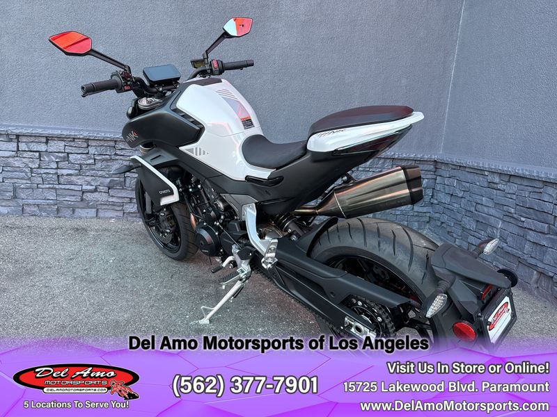 2024 CFMOTO CF800-7US  in a NEBULA WHITE exterior color. Del Amo Motorsports of Los Angeles (562) 262-9181 delamomotorsports.com 