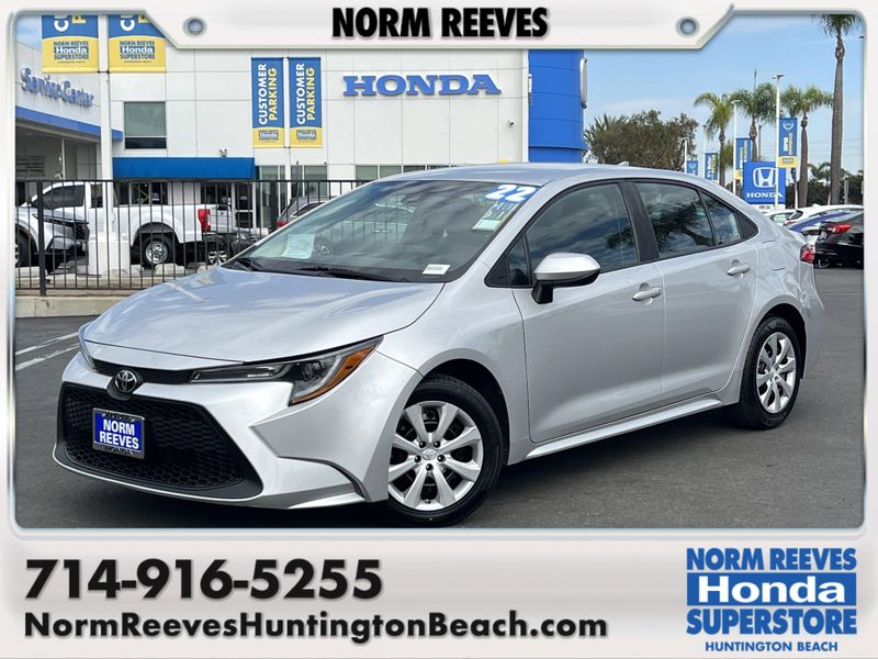 Used 2022 Toyota Corolla LEImage 1