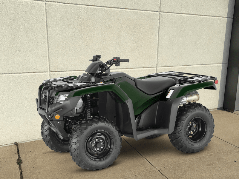 2023 Honda FOURTRAX RANCHER 4X4 in a GREEN exterior color. Cross Country Powersports 732-491-2900 crosscountrypowersports.com 