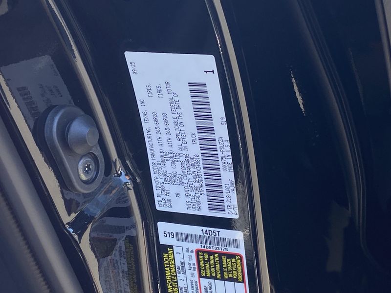 New 2026 Toyota Tundra PlatinumImage 21