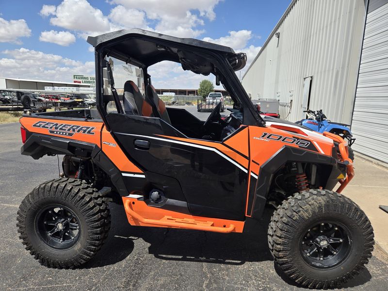 USED 2016 POLARIS GENERAL 1000 EPS DELUXE ORANGEBURST 1000 EPS BASE Image 2