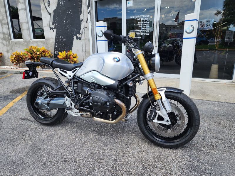 2016 BMW R nineT  in a SILVER exterior color. BMW Motorcycles of Miami 786-845-0052 motorcyclesofmiami.com 