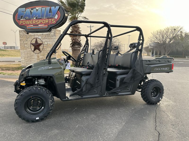 2025 Polaris RANGER CREW 570 FULLSIZE SAGE GREENImage 1