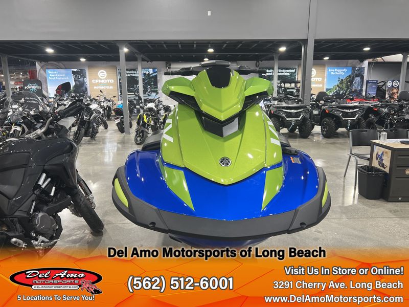 2024 Yamaha VX1900A-A  in a AZURE BLUE/ACID GREEN exterior color. Del Amo Motorsports of Long Beach (562) 362-3160 delamomotorsports.com 