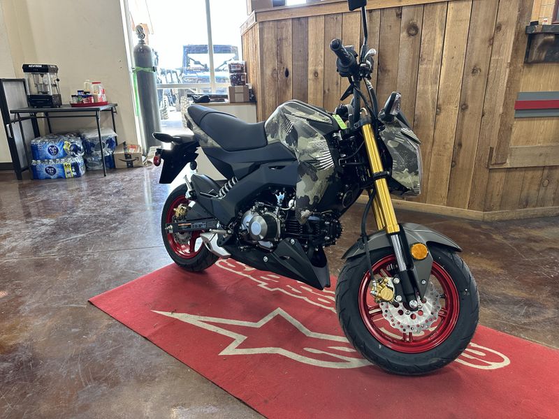 2025 Kawasaki Z125 PRO CYPHER CAMO TANImage 2