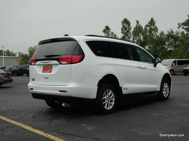 2021 Chrysler Voyager LXi in a Bright White Clear Coat exterior color and Black/Alloyinterior. Paul Sherry Chrysler Dodge Jeep RAM (937) 749-7061 sherrychrysler.net 