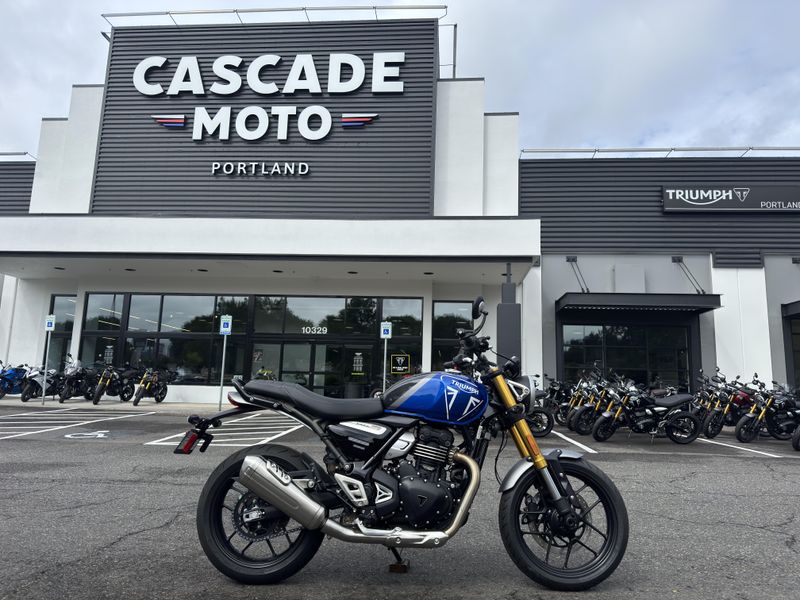 2024 Triumph Speed 400 - CASPIAN BLUE - STORM GREY 