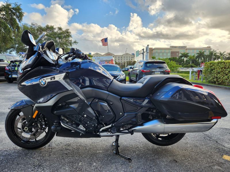 2019 BMW K 1600 B  in a IMPERIAL BLUE METALLIC exterior color. BMW Motorcycles of Miami 786-845-0052 motorcyclesofmiami.com 