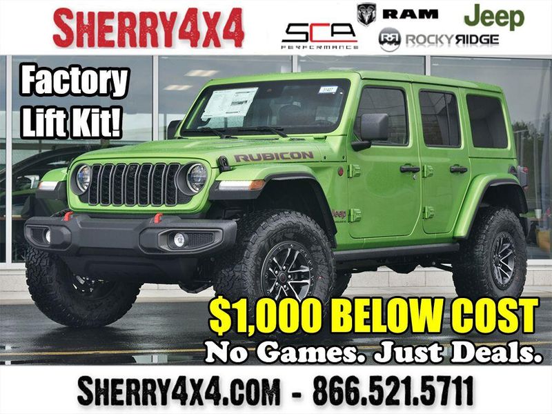 New 2025 Jeep Wrangler 4-door RubiconImage 1