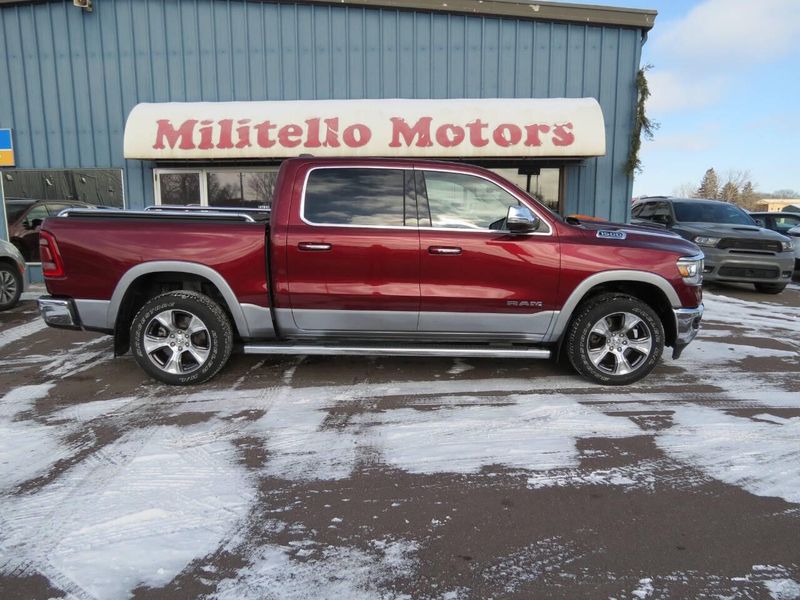 2021 RAM 1500 Laramie 4x4 4dr Crew Cab 5.6 ft. SB PickupImage 1