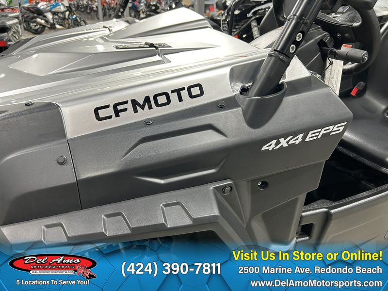 2022 CFMOTO CF800-3  in a MERCURY SILVER exterior color. Del Amo Motorsports of Redondo Beach (424) 304-1660 delamomotorsports.com 