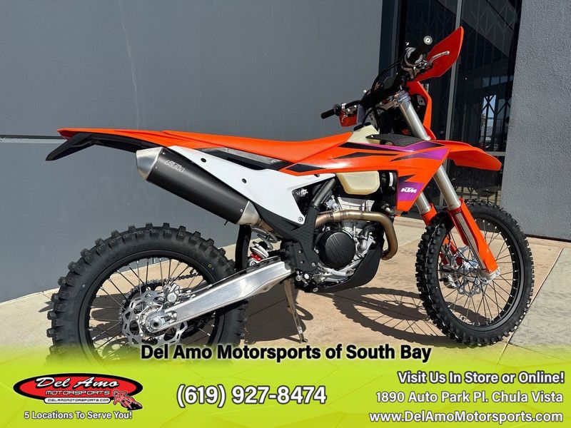 2024 KTM 350 XW-F  in a ORANGE exterior color. Del Amo Motorsports of South Bay (619) 547-1937 delamomotorsports.com 