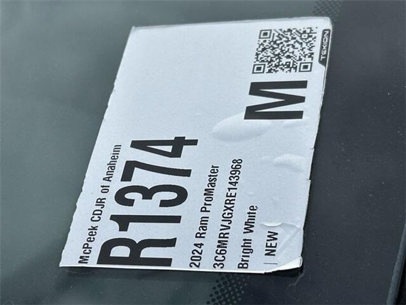 New 2024 RAM Promaster 3500 Tradesman Cargo Van High Roof 159