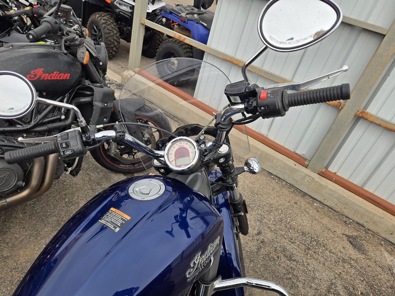 USED 2020 INDIAN MOTORCYCLE SCOUT DEEPWATER METALLIC WABS 49ST BASE Image 11