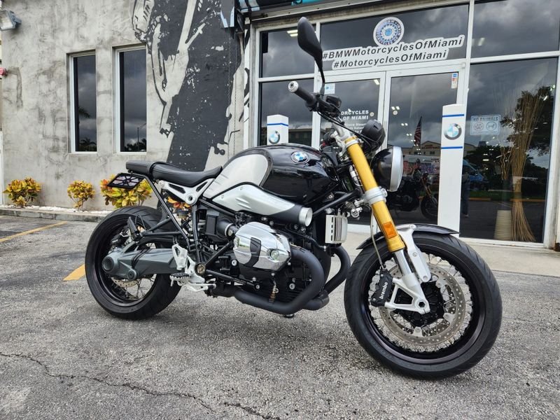 2015 BMW R nineT  in a BLACK exterior color. BMW Motorcycles of Miami 786-845-0052 motorcyclesofmiami.com 