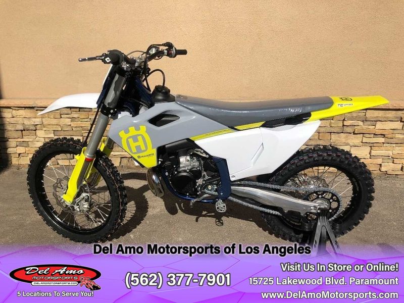 2024 HUSQVARNA TC 250  in a WHITE exterior color. Del Amo Motorsports of Los Angeles (562) 262-9181 delamomotorsports.com 