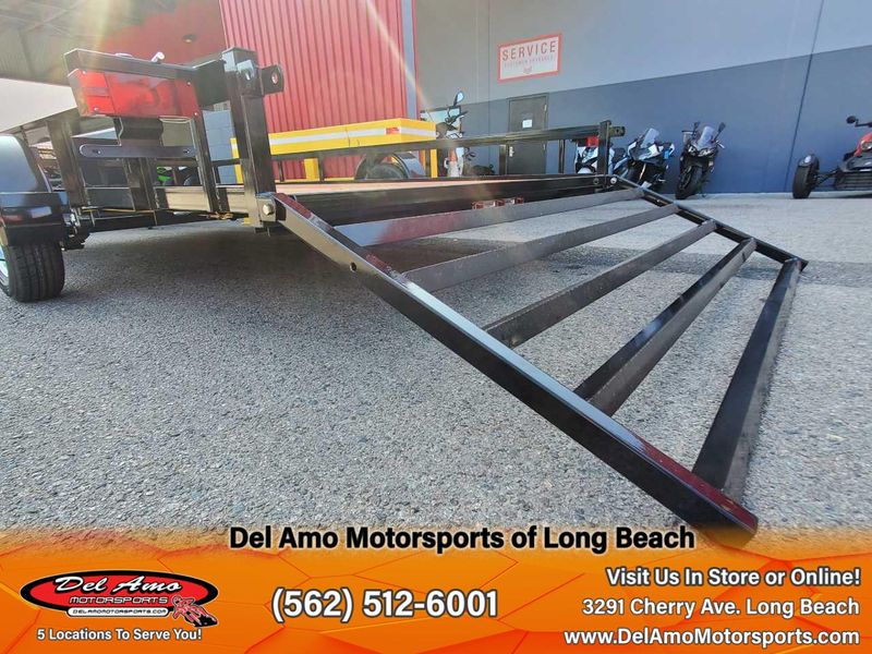 2024 ZIEMAN F-714 WOOD DECK  in a BLACK exterior color. Del Amo Motorsports of Long Beach (562) 362-3160 delamomotorsports.com 