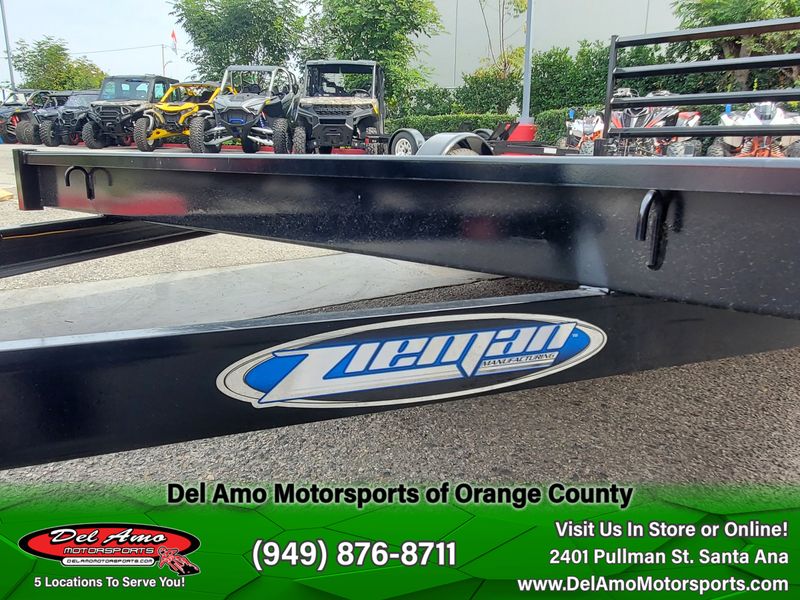 2024 ZIEMAN F-712 WOOD DECK  in a BLACK exterior color. Del Amo Motorsports of Orange County (949) 416-2102 delamomotorsports.com 