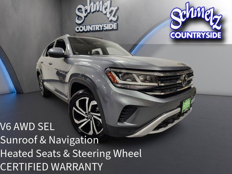 Used 2023 Volkswagen Atlas Cross Sport V6 SEL AWD w/Sunroof/NavImage 1