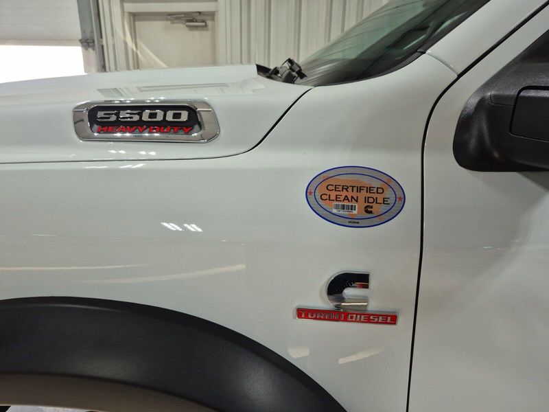 2024 RAM 5500 Chassis Cab Tradesman in a Bright White Clear Coat exterior color and Diesel Gray/Blackinterior. Thys Motor Company 319-318-6640 pixelmotiondemo.com