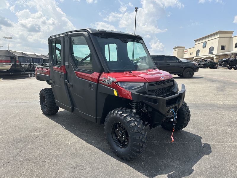 2025 Polaris RANGER CREW XP 1000 NORTHSTAR EDITION ULTIMATE SUNSET REDImage 2