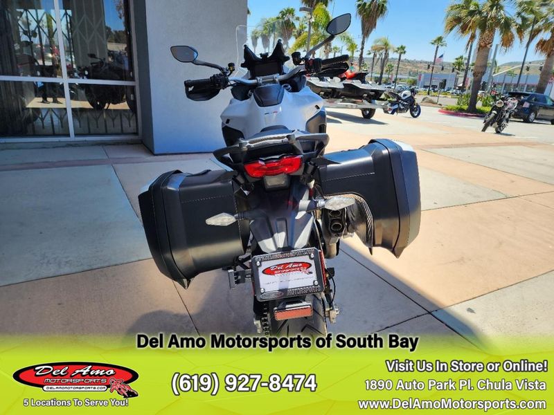 2023 Ducati MULTISTRADA V4 S TRAVEL & RADAR  in a ICEBERG WHITE exterior color. Del Amo Motorsports of South Bay (619) 547-1937 delamomotorsports.com 