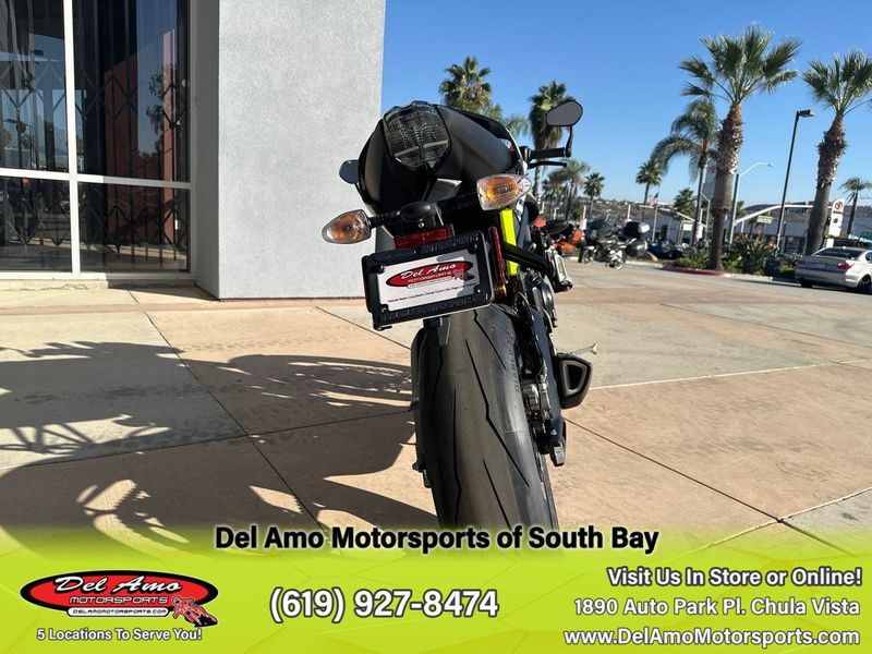 2024 Triumph STREET TRIPLE MOTO2 EDITION  in a CRYSTAL WHITE METALLIC exterior color. Del Amo Motorsports of South Bay (619) 547-1937 delamomotorsports.com 