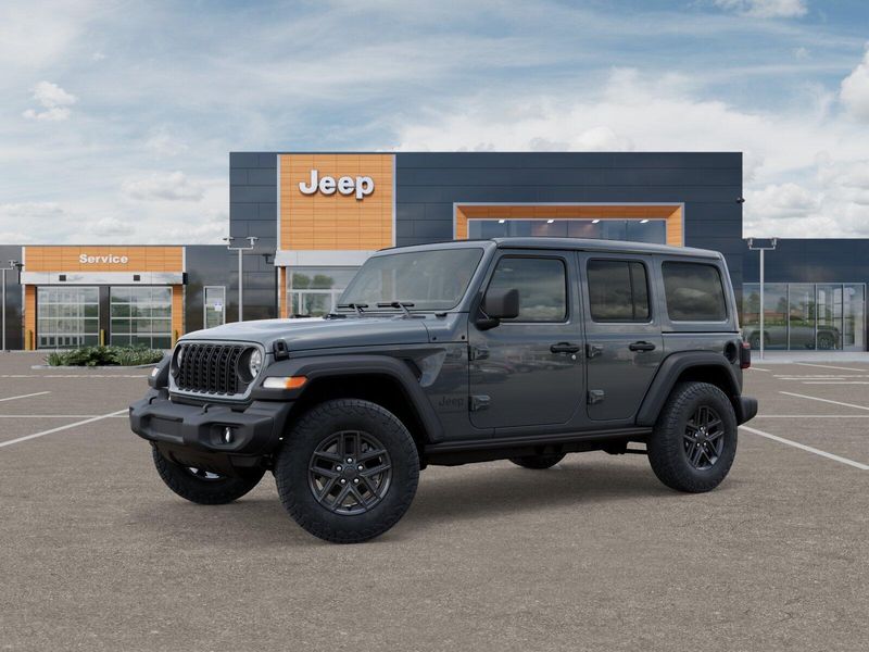 New 2025 Jeep Wrangler 4-door Sport S