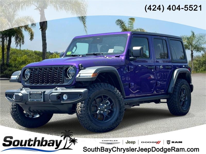 New 2026 Jeep Wrangler 4-door Willys