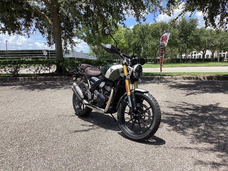2025 Triumph SCRAMBLER 400 X