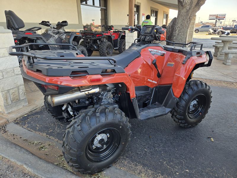 2025 Polaris SPORTSMAN 570 EPS ORANGE RUSTImage 5