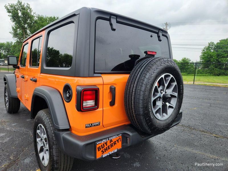New 2025 Jeep Wrangler 4-door Sport S