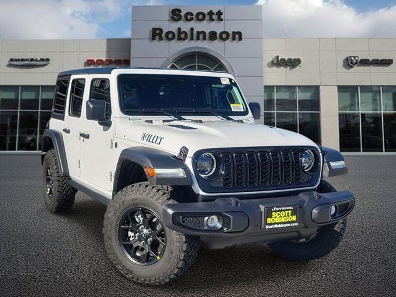 New 2026 Jeep Wrangler 4-door Willys
