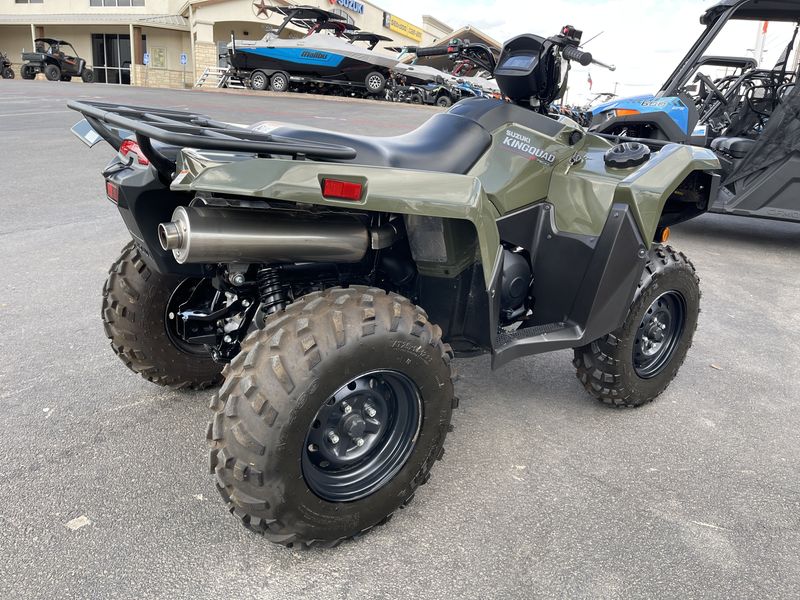 2024 SUZUKI KINGQUAD 750 AXI  RED AND GREENImage 4