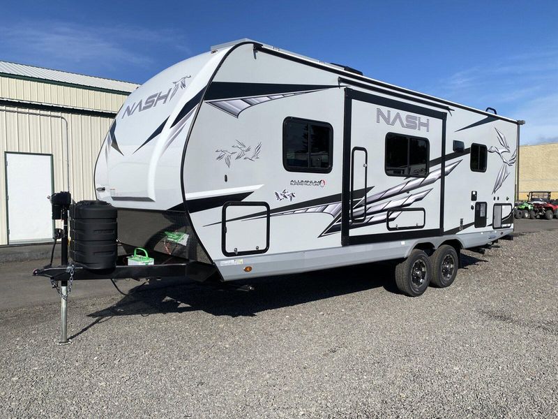 2024 NASH 24M  in a ELEGANT TRUFFLE exterior color. Legacy Powersports 541-663-1111 legacypowersports.net 