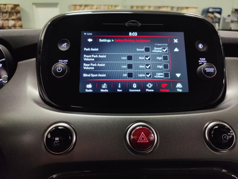 2023 Fiat 500X Sport AWD w/Tech/Convertible TopImage 10
