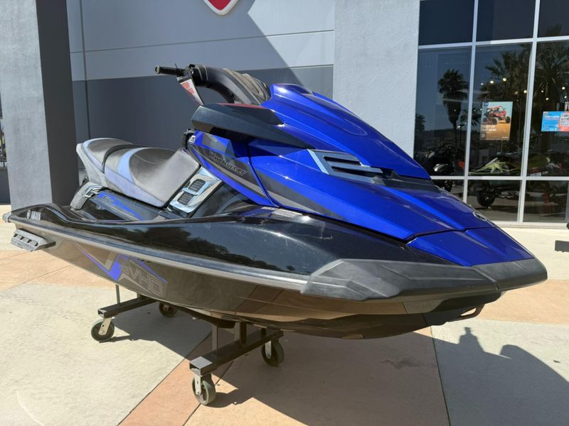 Used 2014 Yamaha FX SVHO - Black&sol;Blue Image 3