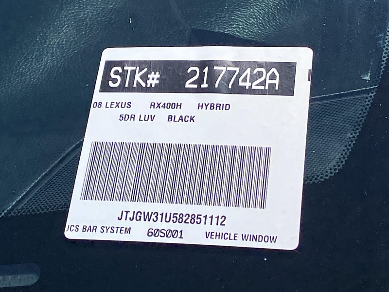 Used 2008 Lexus RX 400h 400hImage 32