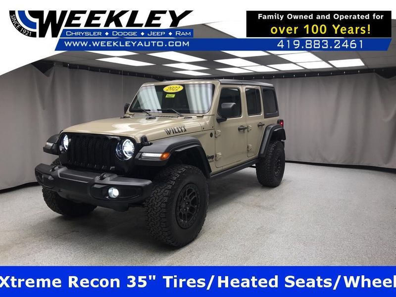 Used 2022 Jeep Wrangler Unlimited WillysImage 1