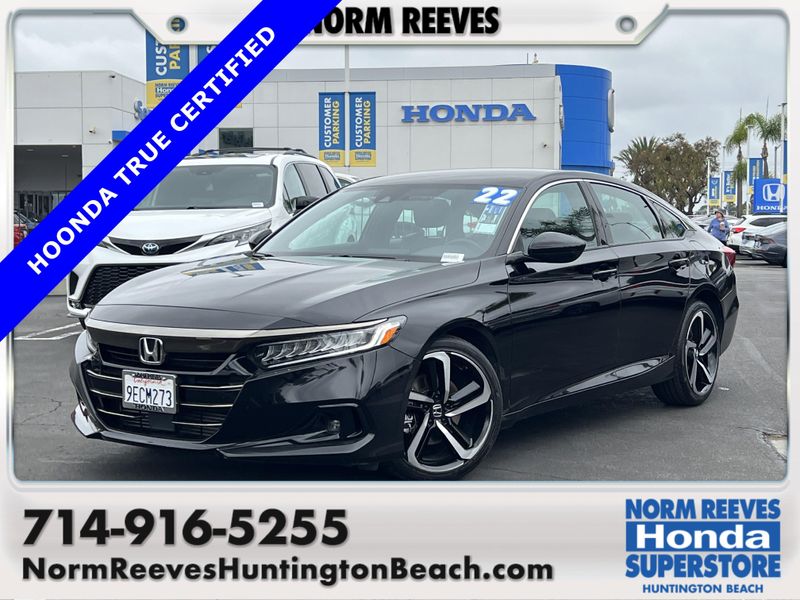Used 2022 Honda Accord Sedan SportImage 1