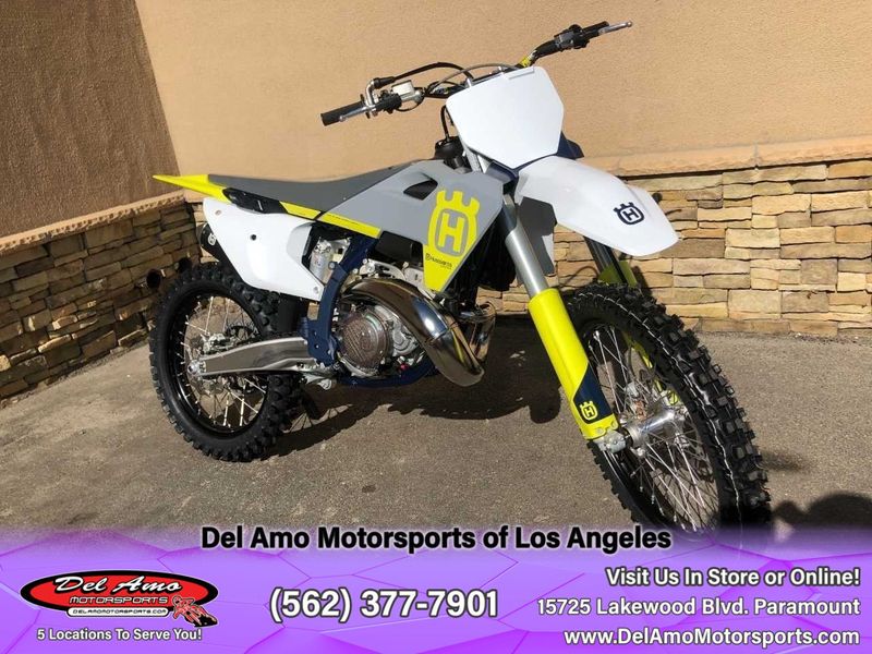 2024 HUSQVARNA TC 250  in a WHITE exterior color. Del Amo Motorsports of Los Angeles (562) 262-9181 delamomotorsports.com 