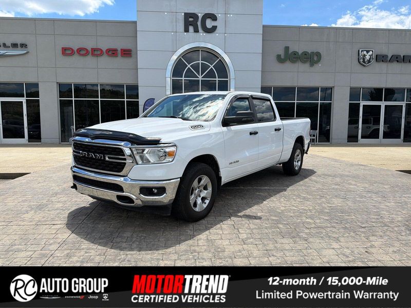 2024 RAM 1500 Big Horn 4x4 Bright White at RC Chrysler Dodge Jeep Ram Newell WV