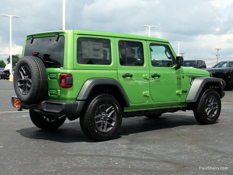 New 2025 Jeep Wrangler 4-door Sport S