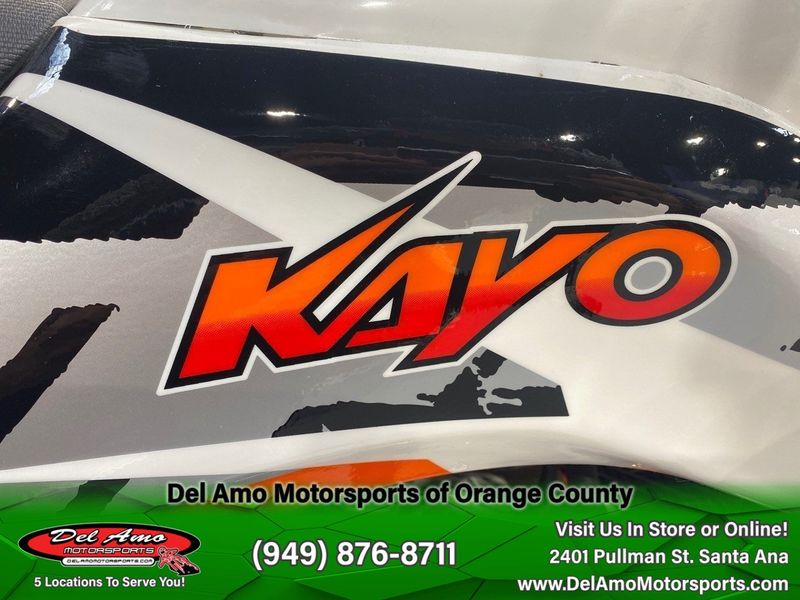 2021 KAYO A200  in a METALLIC WHITE exterior color. Del Amo Motorsports of Orange County (949) 416-2102 delamomotorsports.com 