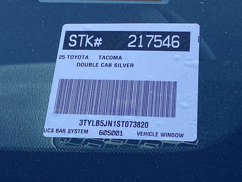 New 2025 Toyota Tacoma SR5Image 21