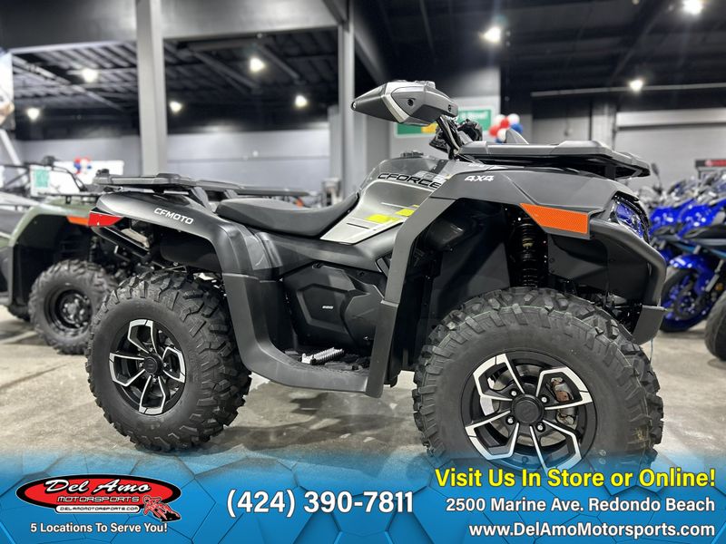 2024 CFMOTO CF600AU-3SA  in a VELOCITY GREY exterior color. Del Amo Motorsports of Redondo Beach (424) 304-1660 delamomotorsports.com 